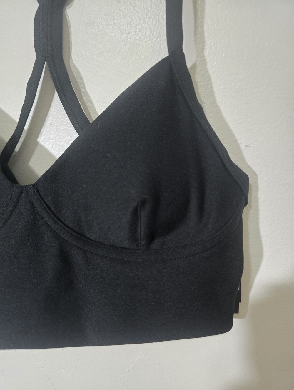 VSX Black Cross-Back Sports Bralette - New W/ Tags - Picture 3 of 8